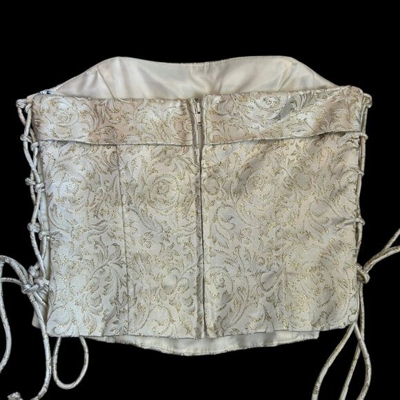 Vintage Y2K Ethereal Romantic Dollcore Zum Zum By Niki Livas Corset - Picture 6 of 7